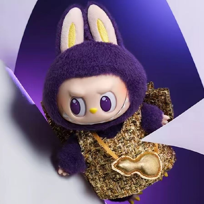 LABUBU x PRONOUNCE Wings of Fortune Purple Vinyl Figure — product image 3 of 5