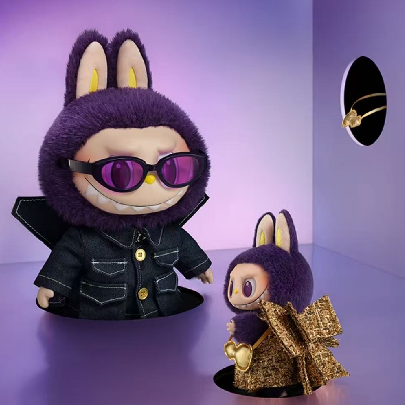 LABUBU x PRONOUNCE Wings of Fortune Purple Vinyl Figure — product image 5 of 5