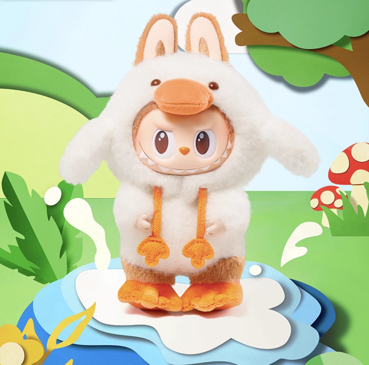 THE MONSTERS Forest Fairy Tale Vinyl Plush Pendant — product image 3 of 3