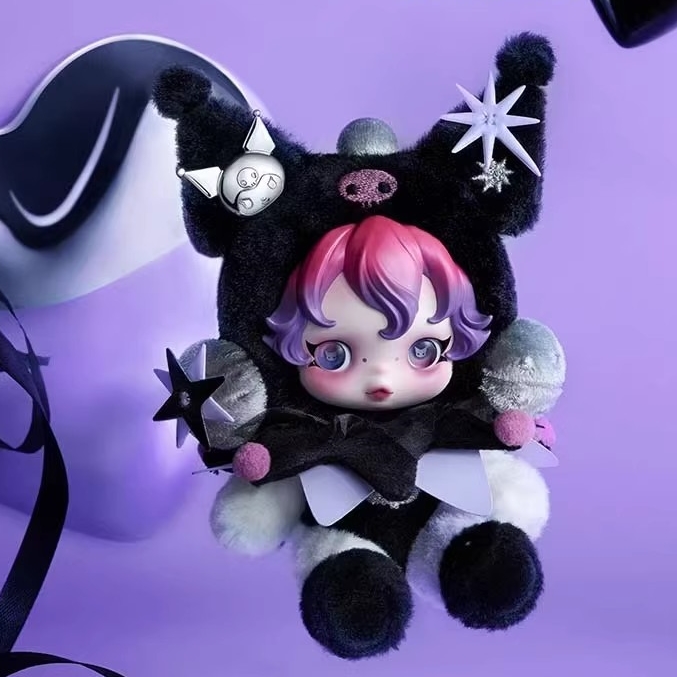SKULLPANDA x Kuromi Plush Pendant — product image 3 of 4
