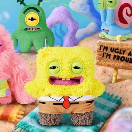 Fuggler SpongeBob Plush Keychain — product image 4 of 5