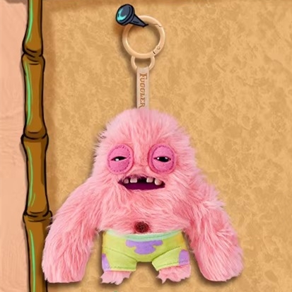 Fuggler Patrick Star Plush Keychain — product image 2 of 4